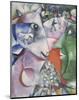 I and the Village, 1911-Marc Chagall-Mounted Art Print