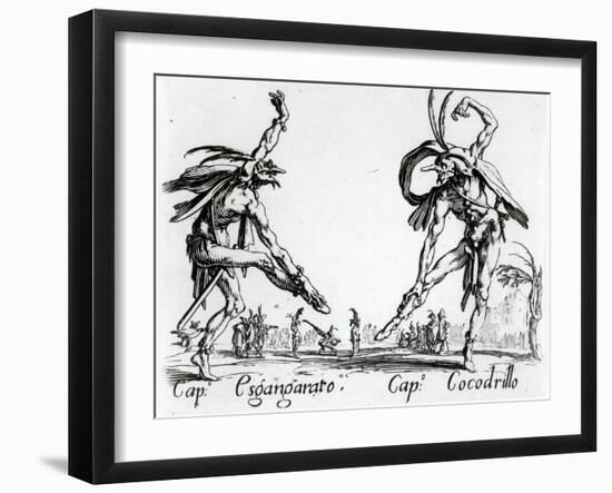 I Balli De Spessanei, or Le Grande Chasse-Jacques Callot-Framed Giclee Print