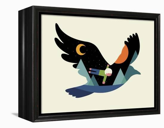 I Believe I Can Fly-Andy Westface-Framed Premier Image Canvas