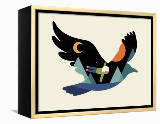 I Believe I Can Fly-Andy Westface-Framed Premier Image Canvas