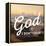 I Believe in God-Gail Peck-Framed Stretched Canvas