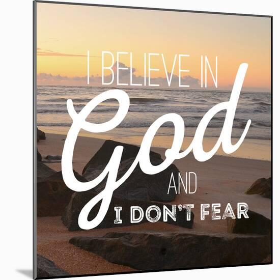 I Believe in God-Gail Peck-Mounted Photo