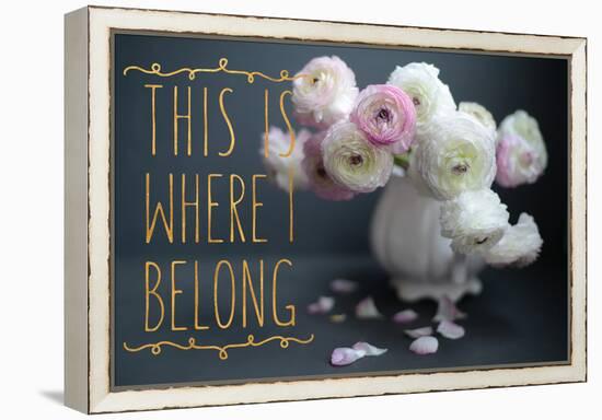 I Belong-Sarah Gardner-Framed Stretched Canvas