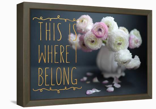 I Belong-Sarah Gardner-Framed Stretched Canvas