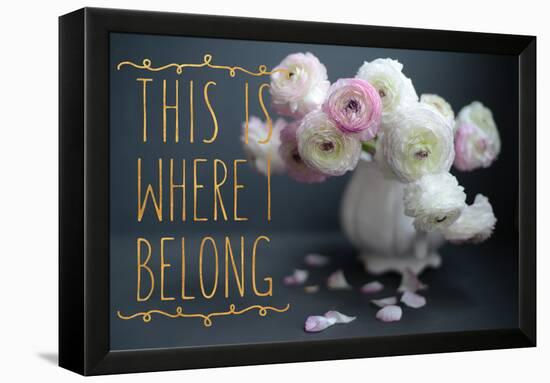 I Belong-Sarah Gardner-Framed Stretched Canvas