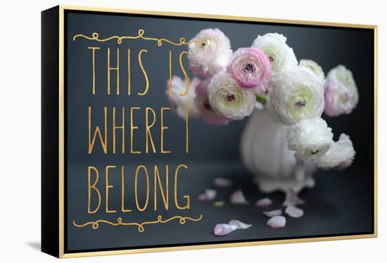 I Belong-Sarah Gardner-Framed Stretched Canvas