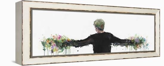 I Brought You Flowers Everyday-Agnes Cecile-Framed Stretched Canvas