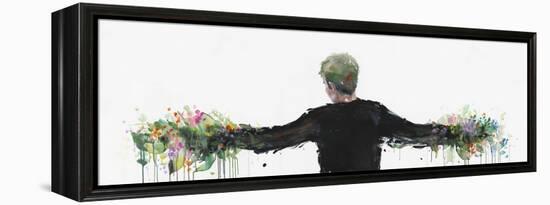 I Brought You Flowers Everyday-Agnes Cecile-Framed Stretched Canvas