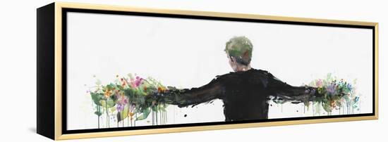 I Brought You Flowers Everyday-Agnes Cecile-Framed Stretched Canvas