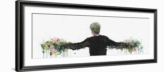 I Brought You Flowers Everyday-Agnes Cecile-Framed Art Print