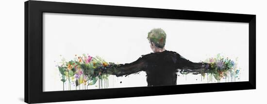 I Brought You Flowers Everyday-Agnes Cecile-Framed Art Print