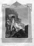 Revolutionary Fury and Britannia, 1814-I Brown-Giclee Print