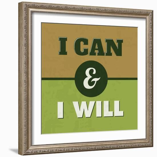 I Can and I Will 1-Lorand Okos-Framed Art Print