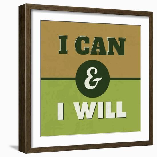 I Can and I Will 1-Lorand Okos-Framed Art Print