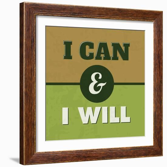 I Can and I Will 1-Lorand Okos-Framed Art Print