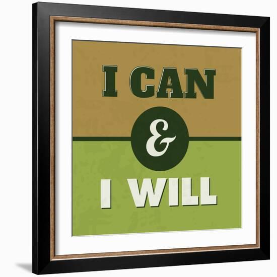 I Can and I Will 1-Lorand Okos-Framed Art Print