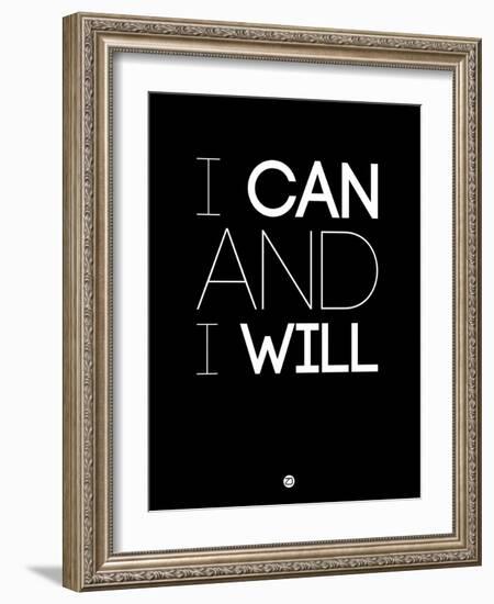 I Can and I Will 1-NaxArt-Framed Art Print