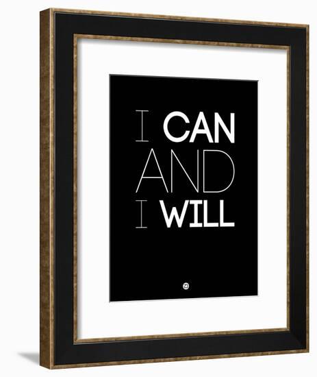 I Can and I Will 1-NaxArt-Framed Art Print