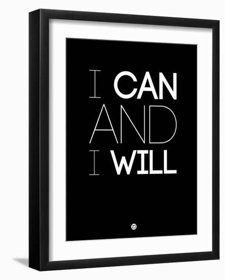 I Can and I Will 1-NaxArt-Framed Art Print