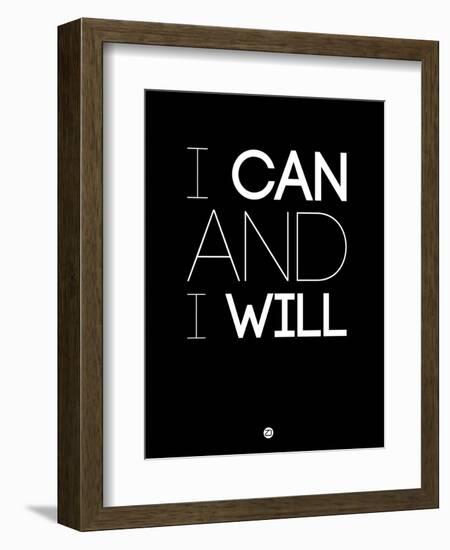 I Can and I Will 1-NaxArt-Framed Art Print