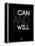 I Can and I Will 1-NaxArt-Framed Stretched Canvas