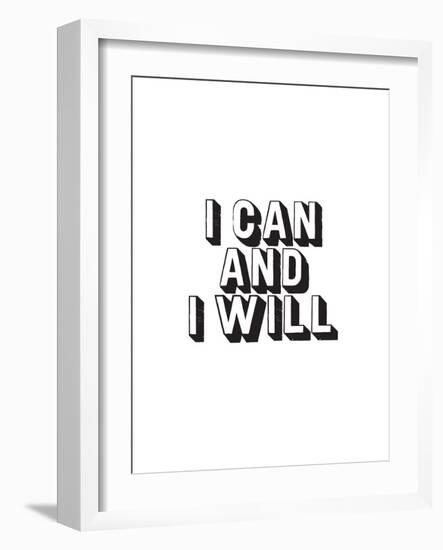 I Can And I Will-Brett Wilson-Framed Art Print