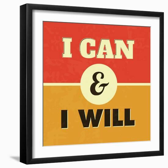 I Can and I Will-Lorand Okos-Framed Premium Giclee Print