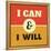 I Can and I Will-Lorand Okos-Framed Stretched Canvas