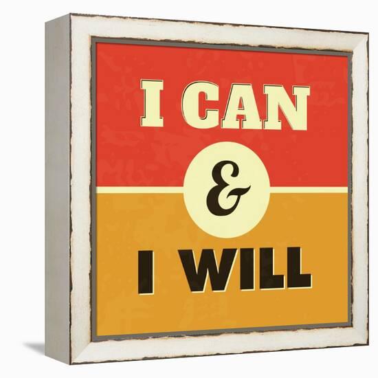 I Can and I Will-Lorand Okos-Framed Stretched Canvas