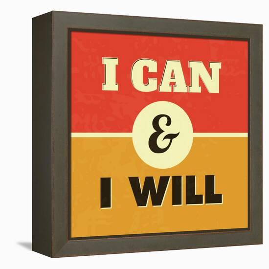 I Can and I Will-Lorand Okos-Framed Stretched Canvas