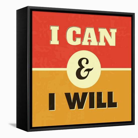 I Can and I Will-Lorand Okos-Framed Stretched Canvas