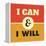 I Can and I Will-Lorand Okos-Framed Stretched Canvas