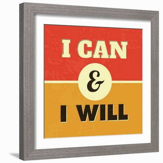 I Can and I Will-Lorand Okos-Framed Art Print