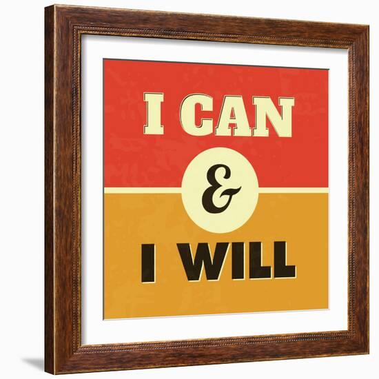 I Can and I Will-Lorand Okos-Framed Art Print