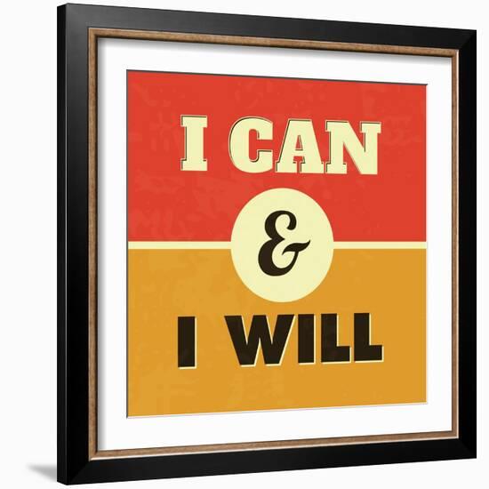 I Can and I Will-Lorand Okos-Framed Art Print