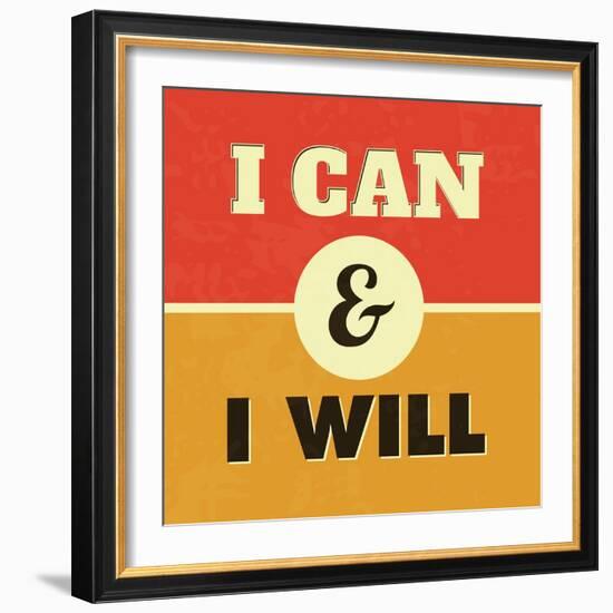 I Can and I Will-Lorand Okos-Framed Art Print