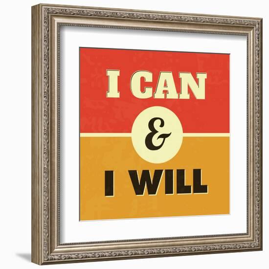 I Can and I Will-Lorand Okos-Framed Art Print