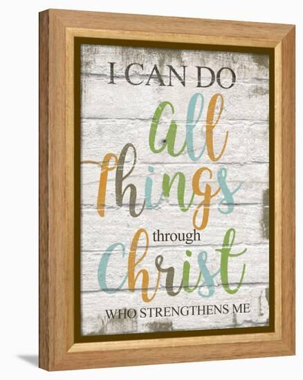 I Can Do All-Taylor Greene-Framed Stretched Canvas