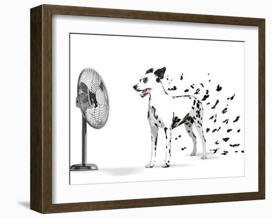 I Can Hide from Cruella-Alan Lambert-Framed Giclee Print