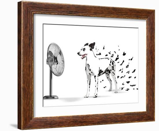 I Can Hide from Cruella-Alan Lambert-Framed Giclee Print