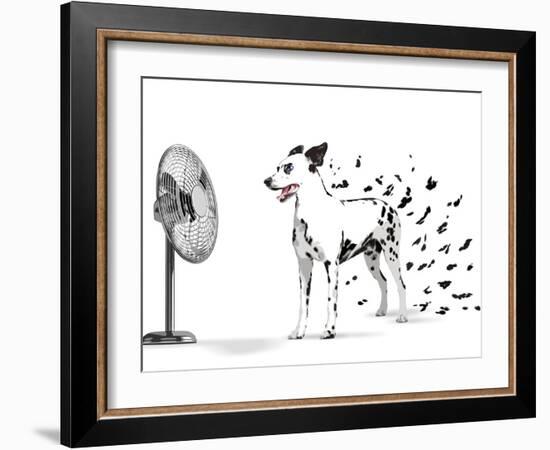 I Can Hide from Cruella-Alan Lambert-Framed Giclee Print