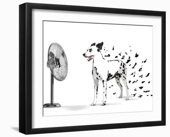 I Can Hide from Cruella-Alan Lambert-Framed Giclee Print