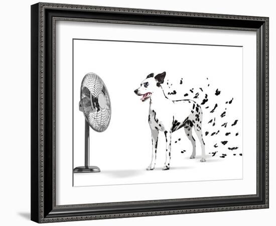 I Can Hide from Cruella-Alan Lambert-Framed Giclee Print