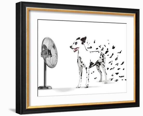 I Can Hide from Cruella-Alan Lambert-Framed Giclee Print