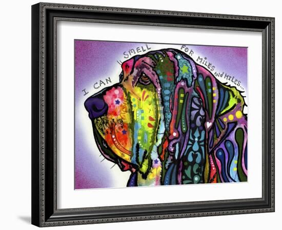 I Can Smell (Bloodhound)-Dean Russo-Framed Giclee Print