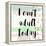 I Can't Adult Today-Evangeline Taylor-Framed Stretched Canvas