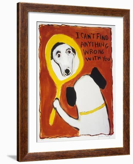 I Can’t Find Anything Wrong with You-Jennie Cooley-Framed Giclee Print