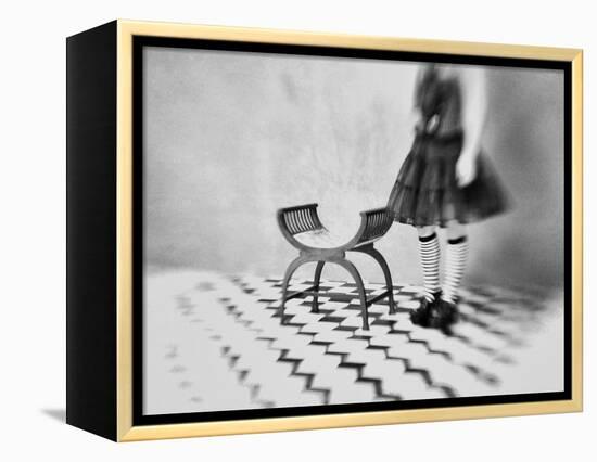 I Can't Go Back to Yesterday Because I Was a Different Person Then-Mel Brackstone-Framed Premier Image Canvas