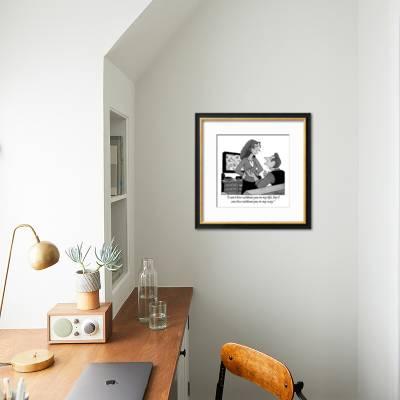 I Can T Live Without You In My Life But I Can Live Without You In My Way New Yorker Cartoon Premium Giclee Print William Haefeli Art Com