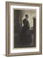 I Cannot Sing the Old Songs, in the Suffolk-Street Exhibition-Adelaide Claxton-Framed Giclee Print